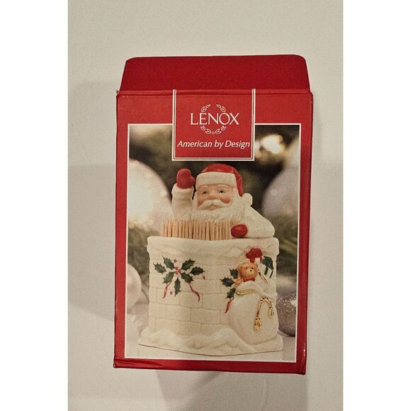Lenox Holiday‎ Down the Chimney Party Picks Holder - Picture 1 of 2